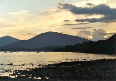 Abendstimmung am Loch Lomond