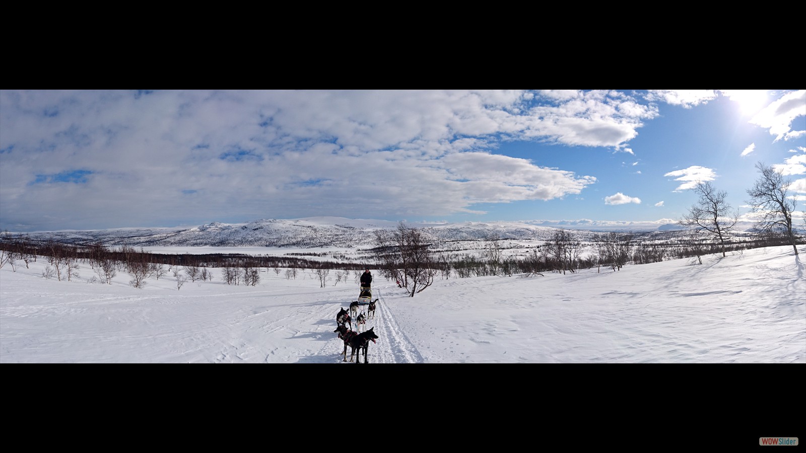 Traumwetter und Traumlandschaft