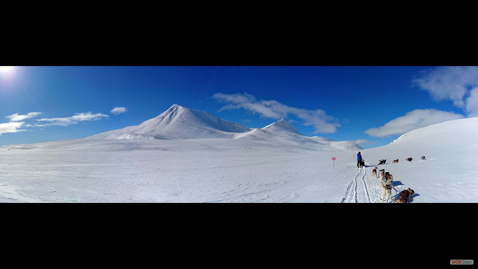Hier gibt es nur noch Eis und Schnee